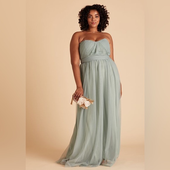 Birdy Grey Dresses & Skirts - Birdy Grey Dress CHRISTINA CONVERTIBLE DRESS TULLE Color SAGE Size 3X Wedding